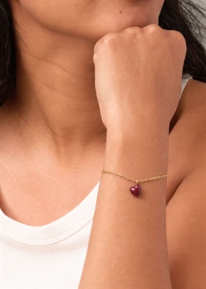 Grand Amore bracelet Bordeaux Enamel 